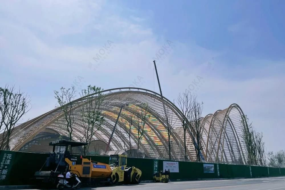 木结构+ETFE——天府农博园(图2)